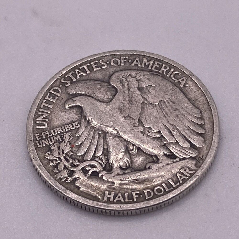 Walking Liberty 1938 Half Dollar No Mint
